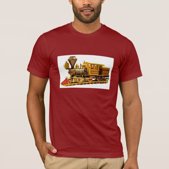 Vorbildliche Dampf-Lokomotive T-Shirt (Vorderseite)
