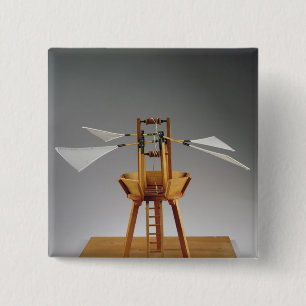 Vorbildliche Rekonstruktion von da Vincis Entwurf Button