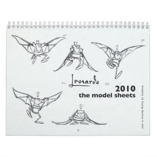 Vorbildlicher Blattkalender LEONARDO 2010 Kalender