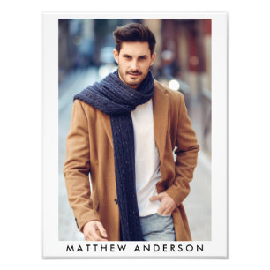 Vorbildlicher Portfolio-Druck W des Schauspieler-9 Fotodruck