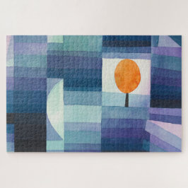 Vorbote der abstrakten Herbstwasserfarbe Paul Klee Puzzle