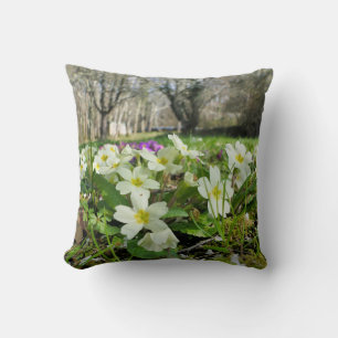 Vorbote des Spring Throw Cushion Kissen