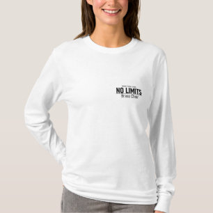 Vorder- und Rückseite des Frauenschuhchors T-Shirt
