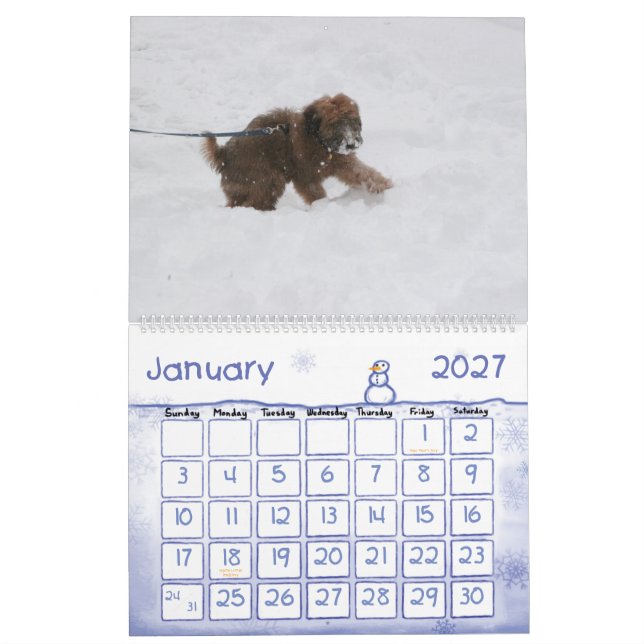 Vordere Abdeckung, Enzo-Kalender Kalender (Jan 2027)
