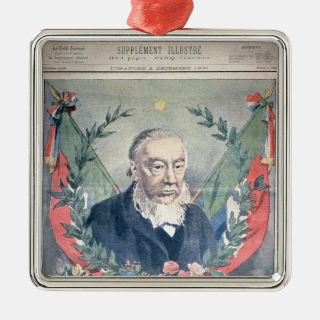 Vordere Abdeckung Präsidenten Kruger Silbernes Ornament (Vorne)