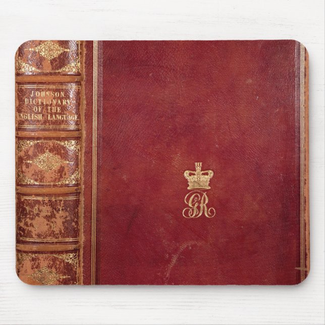 Vordere Abdeckung von Johnsons Wörterbuch Mousepad (Vorne)