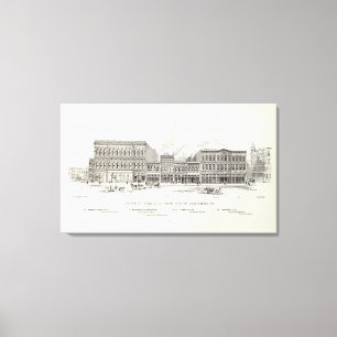 Vordere Ostseite Kiefer und Kalifornien Leinwanddruck