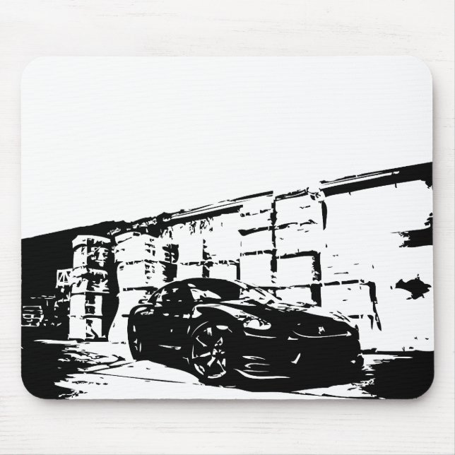 Vordere Position der Skyline Mousepad (Vorne)