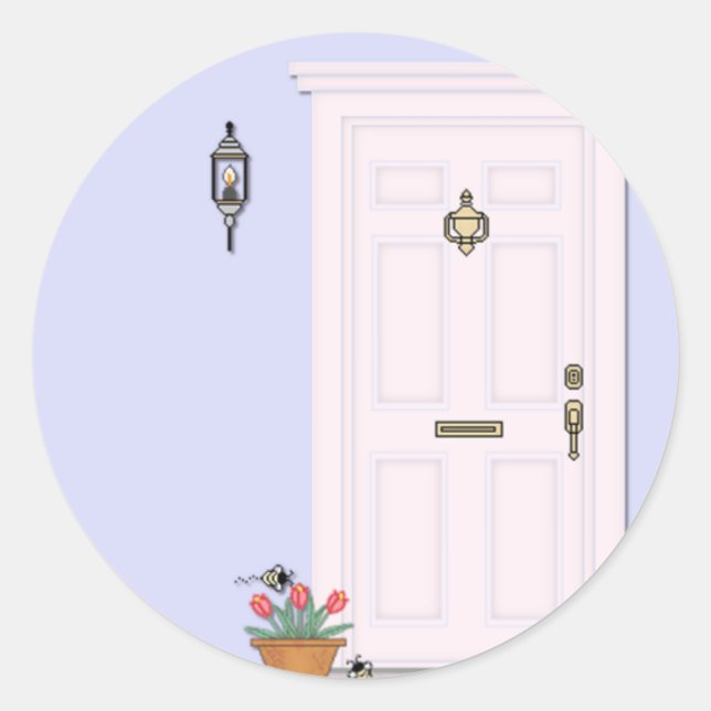 Vordere Türkleber Runder Aufkleber (Vorderseite)