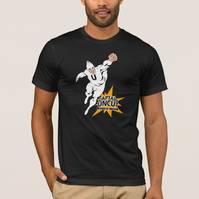 (Vorderer) T - Shirt Kapitän-Uncut (Vorderseite)