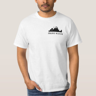 Vorderer Uhrtowboat-Logo-T - Shirt