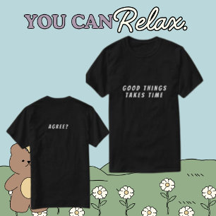 Vorderer und Rückseite Personalisiert Männer T-Shirt