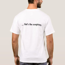Vorderes u. hinteres Wort-T-Shirt