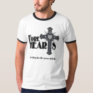 Vorderherz-Wecker-T-Shirt T-Shirt