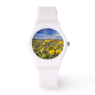 Vorderkette der Rocky Mountains Armbanduhr