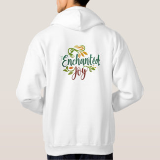 Vorderseite der Liebe, verzauberte Freude zurück Hoodie
