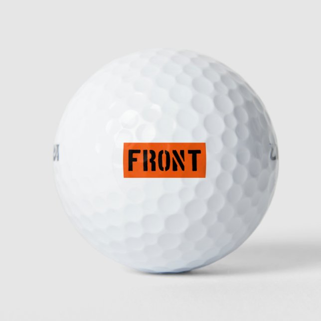 Vorderseite Golfball (Vorderseite)