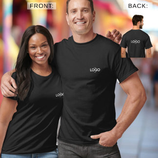 Vorderseite und Rückseite von Light Logos T-Shirt