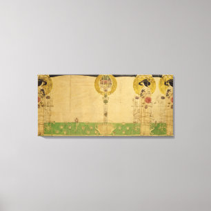 Vorentwurf für Wanddekoration Leinwanddruck