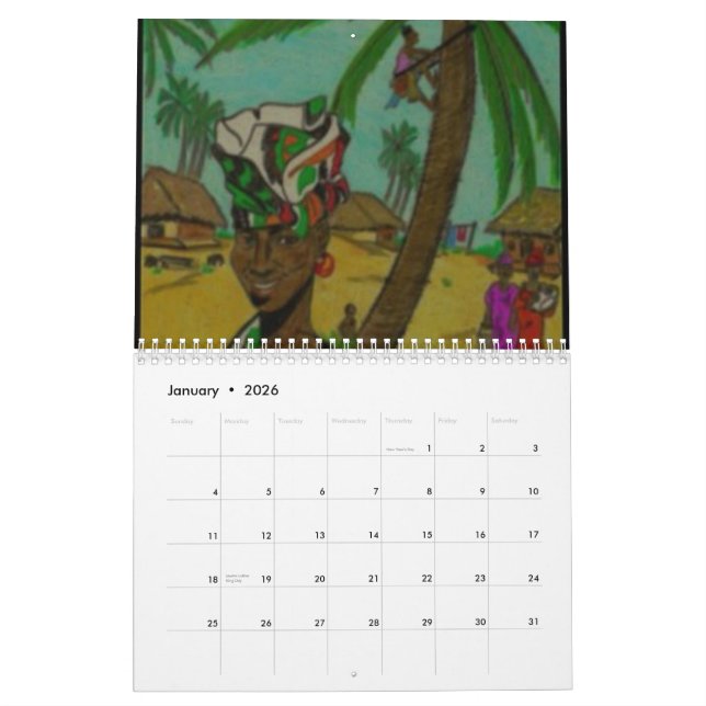 Vorfahrn-Kalender Kalender (Jan 2026)