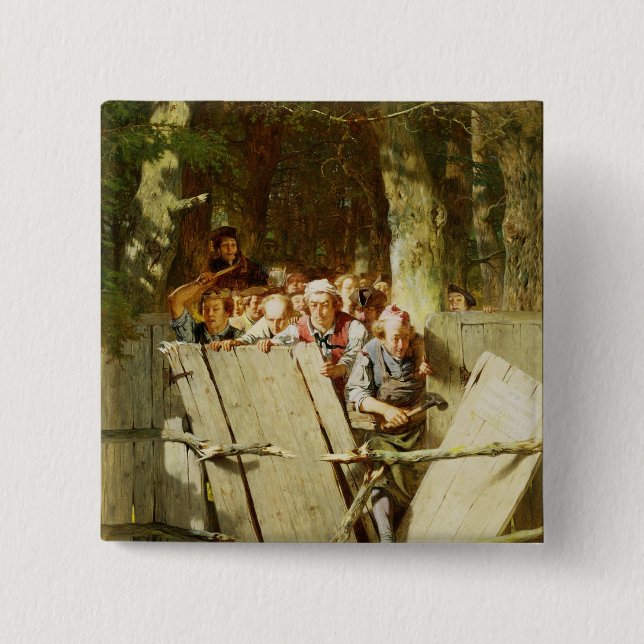 Vorfahrt Button (Vorderseite)