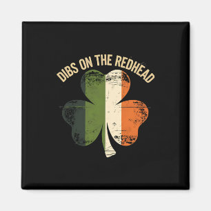 Vorfahrt für die Rothaarige - St. Patricks Day 202 Magnet