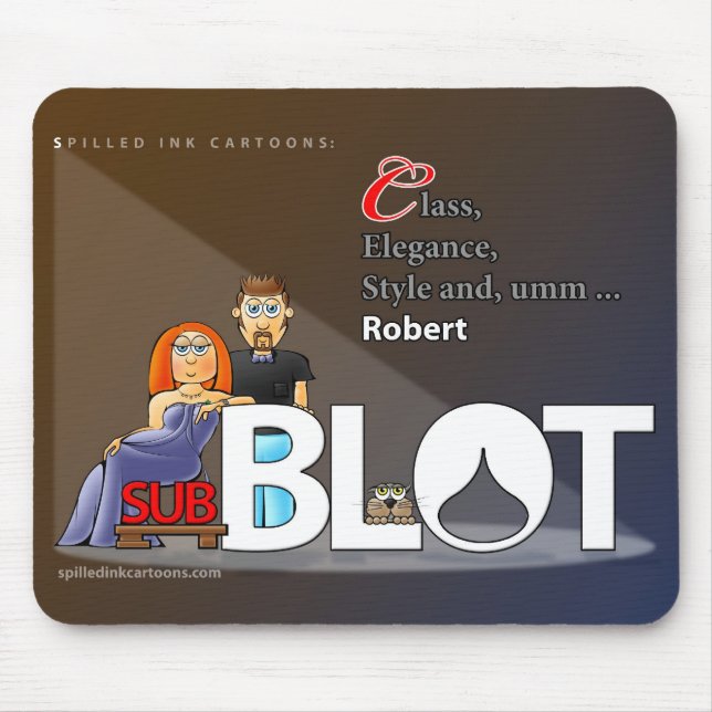 Vorfleck-Mausunterlage Mousepad (Vorne)