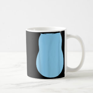 Vorgeben Alien Dog Kostüm Halloween Blue Alien Dog Kaffeetasse