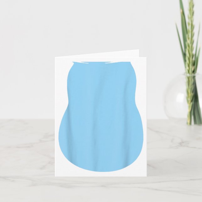 Vorgeben Alien Dog Kostüm Halloween Blue Alien Dog Karte (Vorderseite)