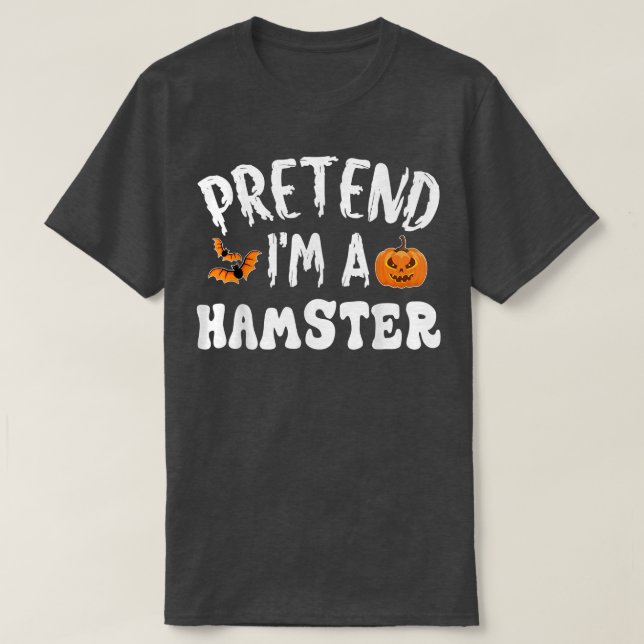 Vorgeben, ich bin ein Hamster Halloween-Kostüm Män T-Shirt (Design vorne)