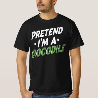 Vorgeben, ich bin ein Krokodil-Alligator Lover Rep T-Shirt