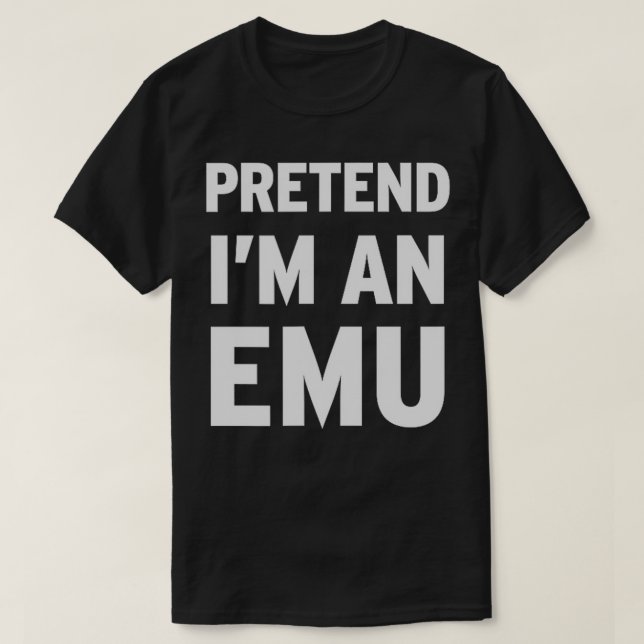 Vorgeben im Emu2939 T-Shirt (Design vorne)