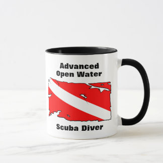 Vorgerückter Wasser-Sporttaucher Tasse