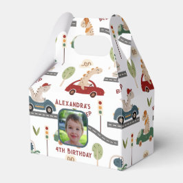 Vorgeschichtliche Gruppen farbiger Dinosaurier-Bil Geschenkschachtel