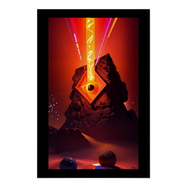 Vorgeschichtliche Schnittstelle Poster (Vorderseite)