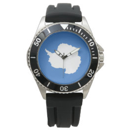 Vorgeschlagene Flagge der Antarktis (von Graham Ba Armbanduhr