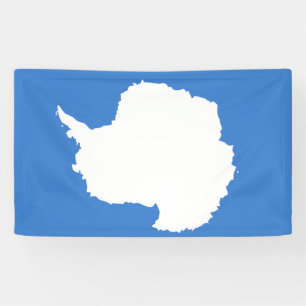Vorgeschlagene Flagge der Antarktis (von Graham Ba Banner