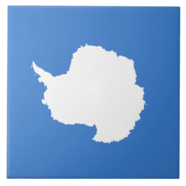 Vorgeschlagene Flagge der Antarktis (von Graham Ba Fliese