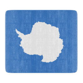 Vorgeschlagene Flagge der Antarktis (von Graham Ba Schneidebrett