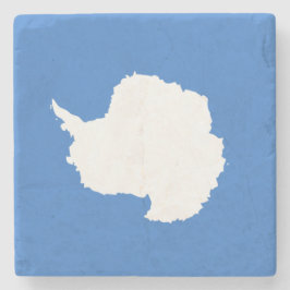 Vorgeschlagene Flagge der Antarktis (von Graham Ba Steinuntersetzer