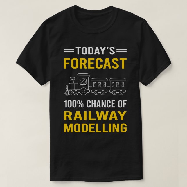 Vorgeschlagene Modellbahnen T-Shirt (Design vorne)