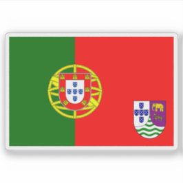 Vorgeschlagene portugiesische Flagge Angolas (1965 Aufkleber