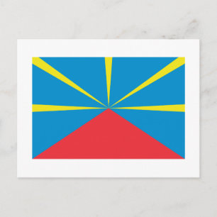 Vorgeschlagene Wiedersehen Island-Flagge Postkarte