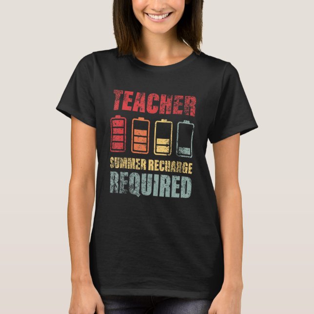 Vorgeschriebener Lehrerangebot für die Sommergebüh T-Shirt (Vorderseite)