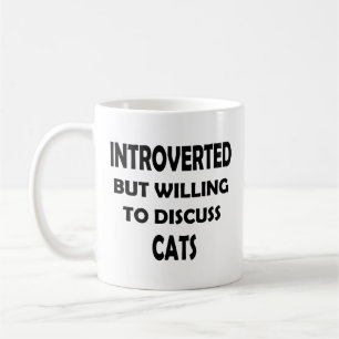 Vorgestellt, aber Katzen sind immer ein Thema - lu Kaffeetasse