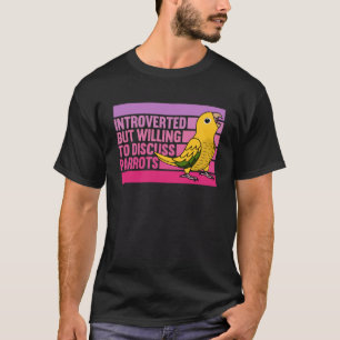 Vorgestellt, aber Papageien Goldenes Gewand T-Shirt