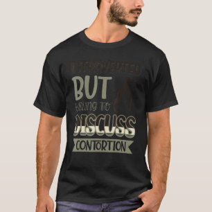 Vorgestellt, aber willens, über den Wettbewerb zu T-Shirt