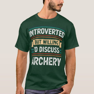 Vorgestellt bereit zu diskutieren T-Shirt