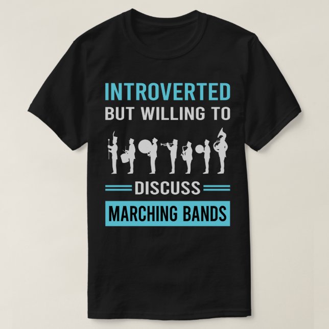 Vorgestellte Marching-Band T-Shirt (Design vorne)