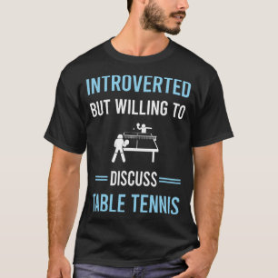 Vorgestellte Tischtennis Ping Pong T-Shirt
